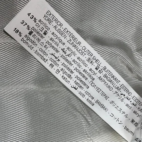 🆕(NWT) ZARA Bloggers Fav Green Tweed Double Breasted Cropped Blazer. Size XS - Picture 15 of 16